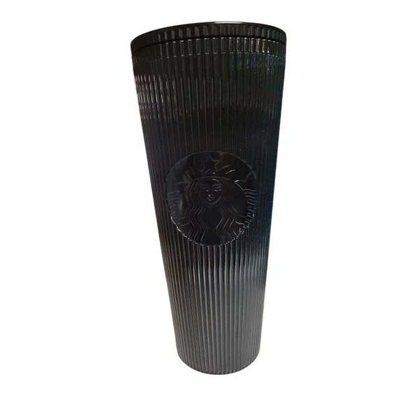 Lot of 5 Starbucks 24 Oz Tumblers No Straws 2024 2023 2022 Mermaid Holiday Drinkware